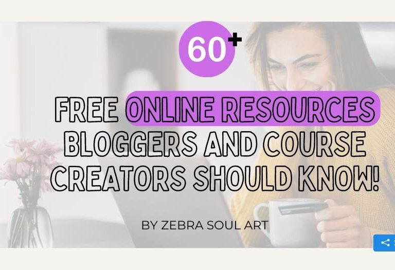 60+ free online resources for bloggers and content creators