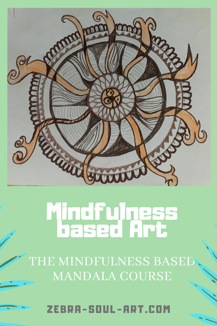 udemy mindfulness based art course: mindfulness mandala drawing course